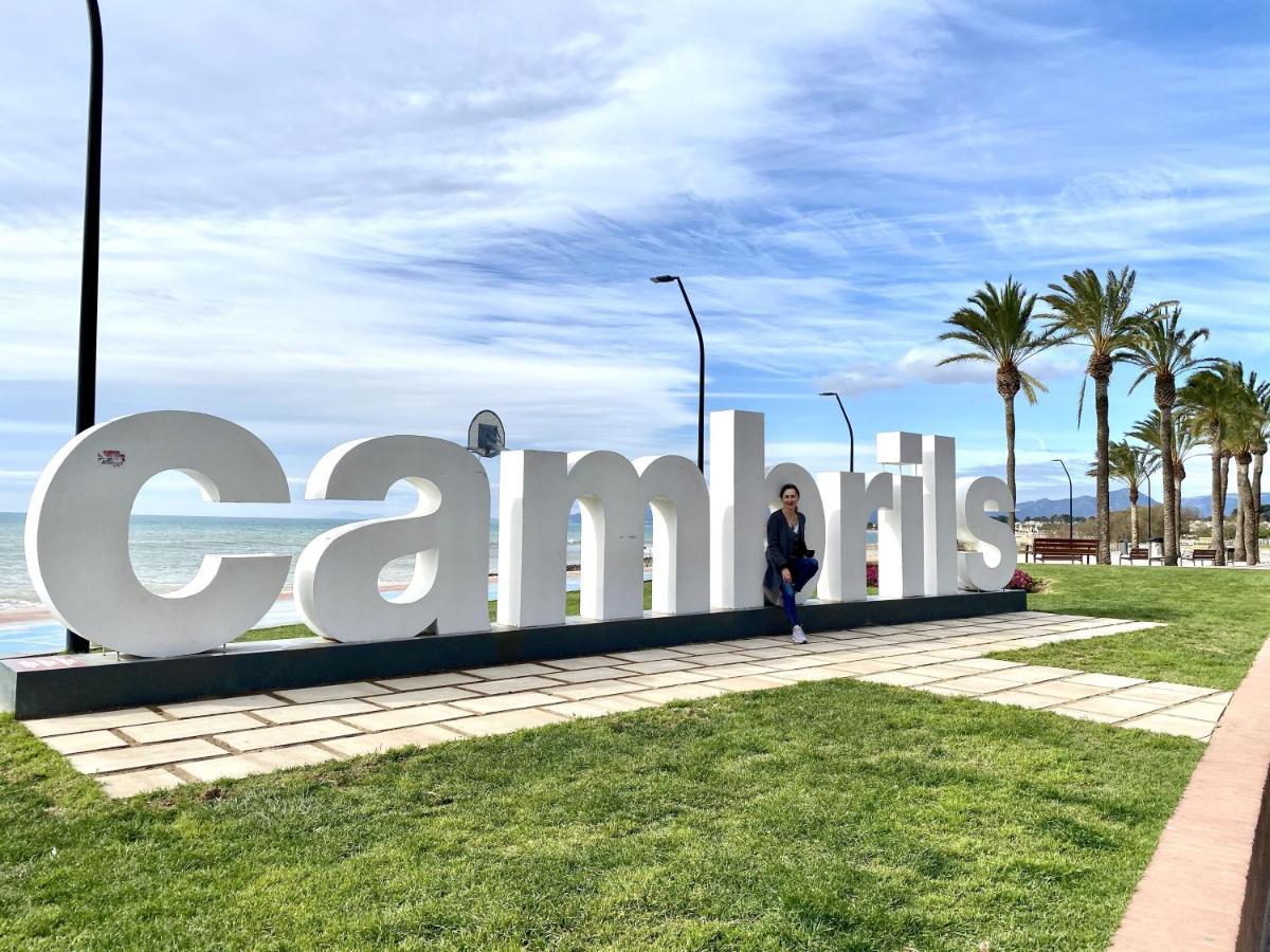 Casa cómoda delante de la playa con vista al mar Cambrils Exterior foto