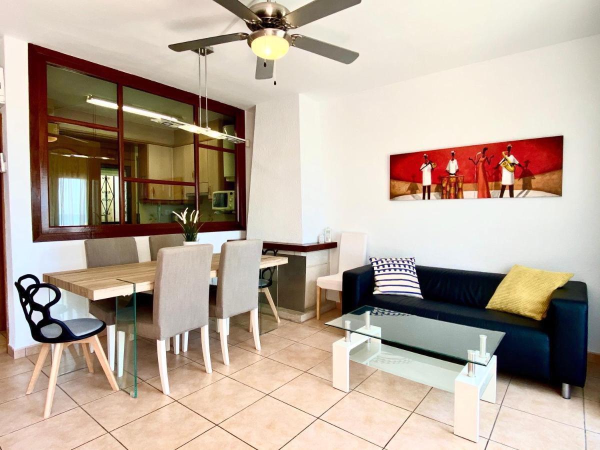 Casa cómoda delante de la playa con vista al mar Cambrils Exterior foto